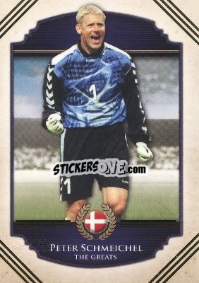 Sticker Peter Schmeichel - World Football UNIQUE 2014 - Futera