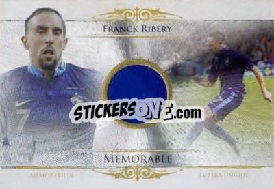 Sticker Franck Ribery - World Football UNIQUE 2014 - Futera