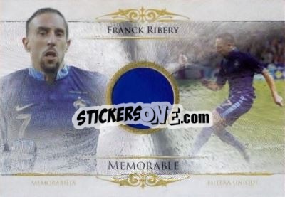 Sticker Franck Ribery - World Football UNIQUE 2014 n. MEM23b - Futera