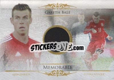 Sticker Gareth Bale - World Football UNIQUE 2014 - Futera