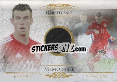 Sticker Gareth Bale - World Football UNIQUE 2014 n. MEM35 - Futera