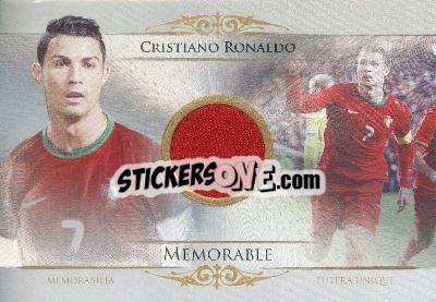 Sticker Cristiano Ronaldo - World Football UNIQUE 2014 - Futera