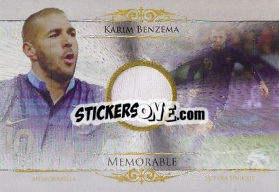 Cromo Karim Benzema - World Football UNIQUE 2014 - Futera