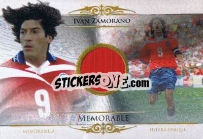 Sticker Ivan Zamorano - World Football UNIQUE 2014 - Futera