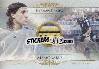 Figurina Hernan Crespo - World Football UNIQUE 2014 - Futera