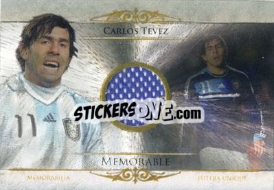 Figurina Carlos Tevez - World Football UNIQUE 2014 - Futera