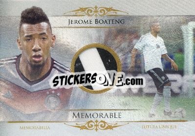 Sticker Jérôme Boateng - World Football UNIQUE 2014 - Futera