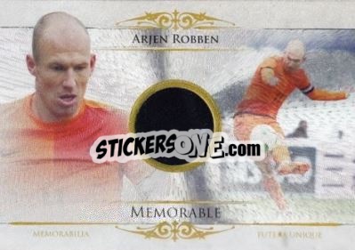Sticker Arjen Robben - World Football UNIQUE 2014 n. MEM73 - Futera