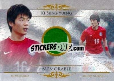 Cromo Ki Sung-Yueng - World Football UNIQUE 2014 - Futera