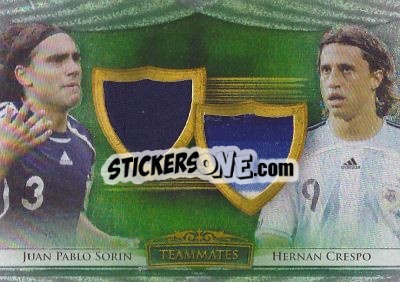 Sticker Juan Pablo Sorin / Hernan Crespo