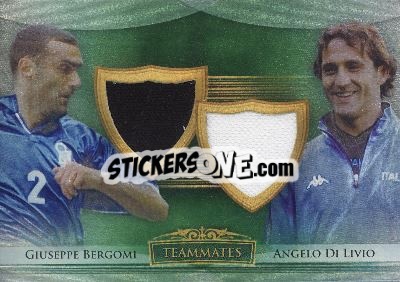 Cromo Giuseppe Bergomi / Angelo Di Livio - World Football UNIQUE 2014 - Futera