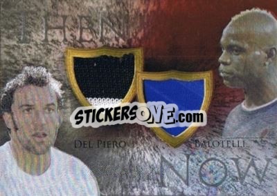 Sticker Alessandro Del Piero / Mario Balotelli