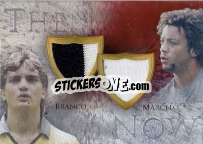 Sticker Branco / Marcelo - World Football UNIQUE 2014 - Futera
