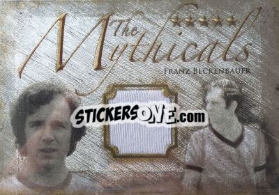 Sticker Franz Beckenbauer - World Football UNIQUE 2014 n. MYTH04b - Futera