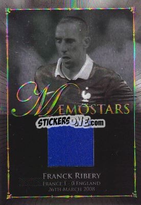 Sticker Franck Ribery - World Football UNIQUE 2014 - Futera