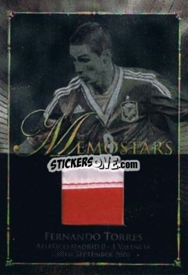 Sticker Fernando Torres - World Football UNIQUE 2014 - Futera