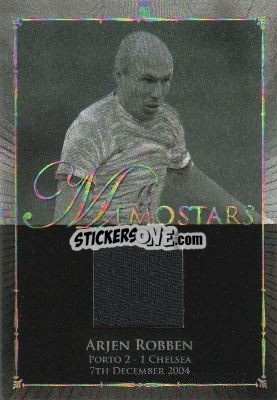 Sticker Arjen Robben - World Football UNIQUE 2014 n. M32 - Futera