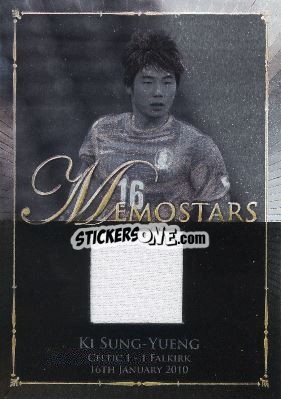Sticker Ki Sung-Yueng - World Football UNIQUE 2014 - Futera