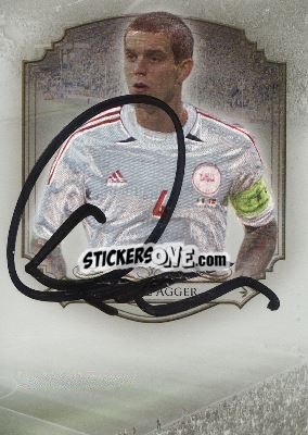 Sticker Daniel Agger - World Football UNIQUE 2014 - Futera