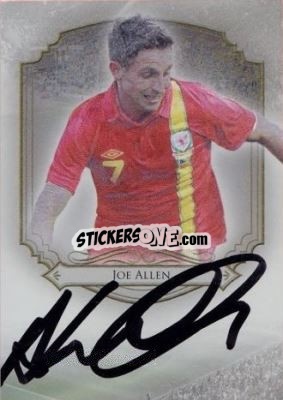 Sticker Joe Allen - World Football UNIQUE 2014 n. T06 - Futera