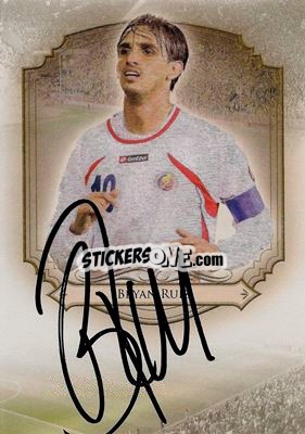 Cromo Bryan Ruiz - World Football UNIQUE 2014 - Futera