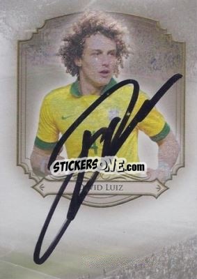Sticker David Luiz - World Football UNIQUE 2014 - Futera