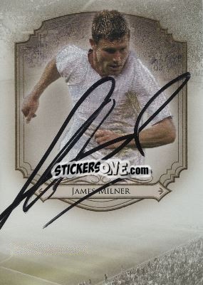 Sticker James Milner - World Football UNIQUE 2014 - Futera