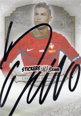 Sticker Cristiano Ronaldo - World Football UNIQUE 2014 n. T81 - Futera