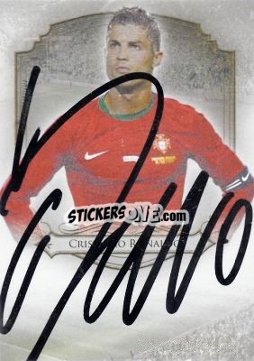 Sticker Cristiano Ronaldo - World Football UNIQUE 2014 - Futera