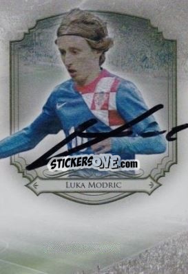 Sticker Luka Modric - World Football UNIQUE 2014 n. T84 - Futera