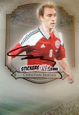 Sticker Christian Eriksen - World Football UNIQUE 2014 n. T93 - Futera