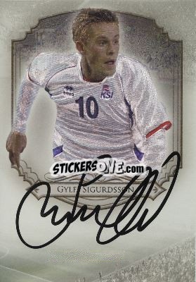 Sticker Gylfi Sigurdsson - World Football UNIQUE 2014 - Futera