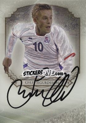 Cromo Gylfi Sigurdsson - World Football UNIQUE 2014 - Futera