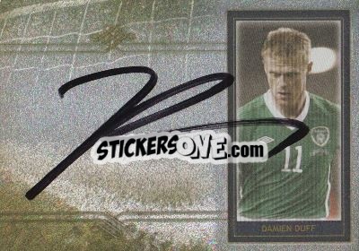 Figurina Damien Duff - World Football UNIQUE 2014 - Futera