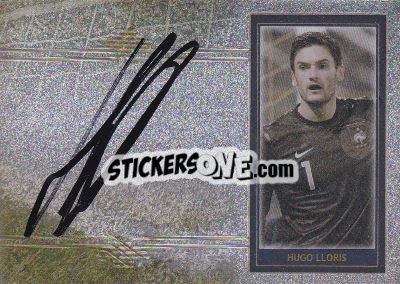 Sticker Hugo Lloris - World Football UNIQUE 2014 n. MA25 - Futera