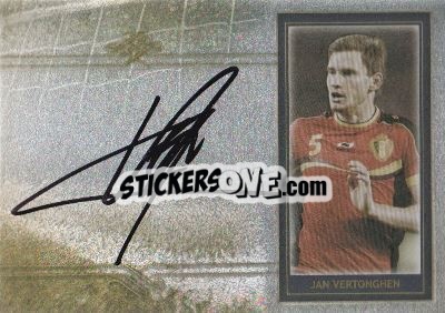 Cromo Jan Vertonghen - World Football UNIQUE 2014 - Futera