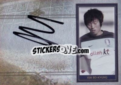 Sticker Kim Bo-Kyung - World Football UNIQUE 2014 - Futera