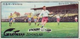 Sticker H.S.V. - Viktoria - Snapshots From Football (571) 1924
 n. 3 - Gartmann Chocolate
