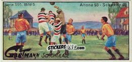 Figurina Duisburger Spielverein - Altona 93 - Snapshots from Football (595) 1924
 n. 5 - Gartmann Chocolate
