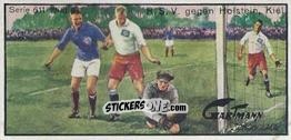Figurina H.S.V. against Holstein Kiel - Snapshots from Football (611) 1924
 n. 6 - Gartmann Chocolate
