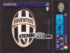 Sticker Logo - UEFA Champions League 2014-2015 n. 6 - Panini