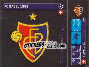 Sticker Logo - UEFA Champions League 2014-2015 - Panini
