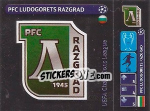 Sticker Logo - UEFA Champions League 2014-2015 n. 12 - Panini