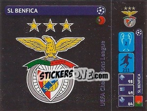 Figurina Logo - UEFA Champions League 2014-2015 - Panini