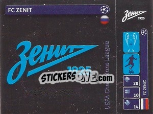 Sticker Logo - UEFA Champions League 2014-2015 n. 14 - Panini