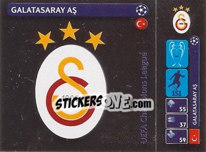 Sticker Logo - UEFA Champions League 2014-2015 n. 19 - Panini