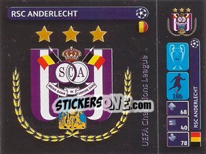Sticker Logo - UEFA Champions League 2014-2015 n. 20 - Panini