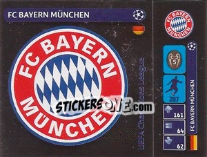 Sticker Logo - UEFA Champions League 2014-2015 n. 21 - Panini