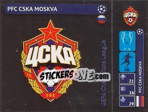 Figurina Logo - UEFA Champions League 2014-2015 - Panini