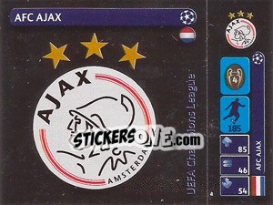 Sticker Logo - UEFA Champions League 2014-2015 n. 27 - Panini